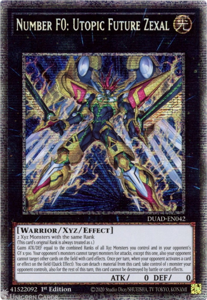 yugioh zexal number card 1 Amazon.com: Complete Custom Deck for Yu-Gi-Oh! ZEXAL