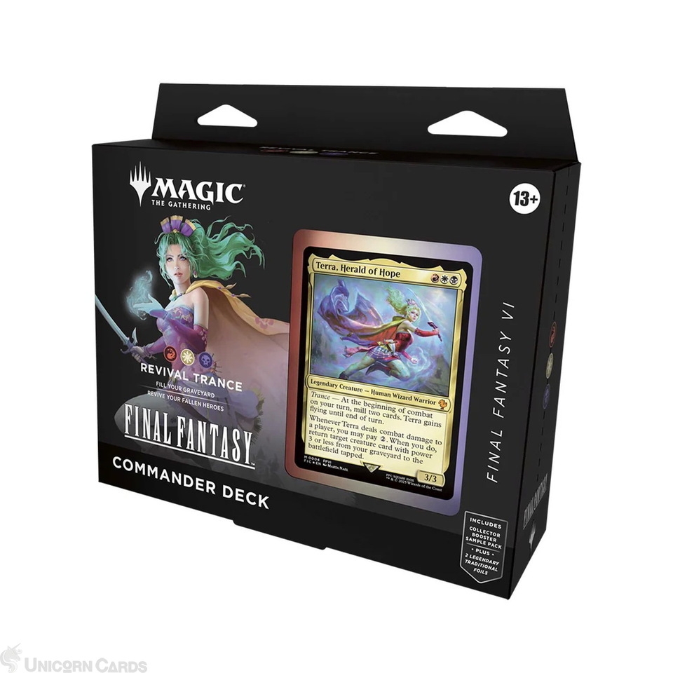 mtg terra herald of hope commander deck Ultra Pro - Final Fantasy x Universes Beyond Terra, (Commander) 100+ Box for Magic: The Gathering mill two cards The Best MTG Cards For