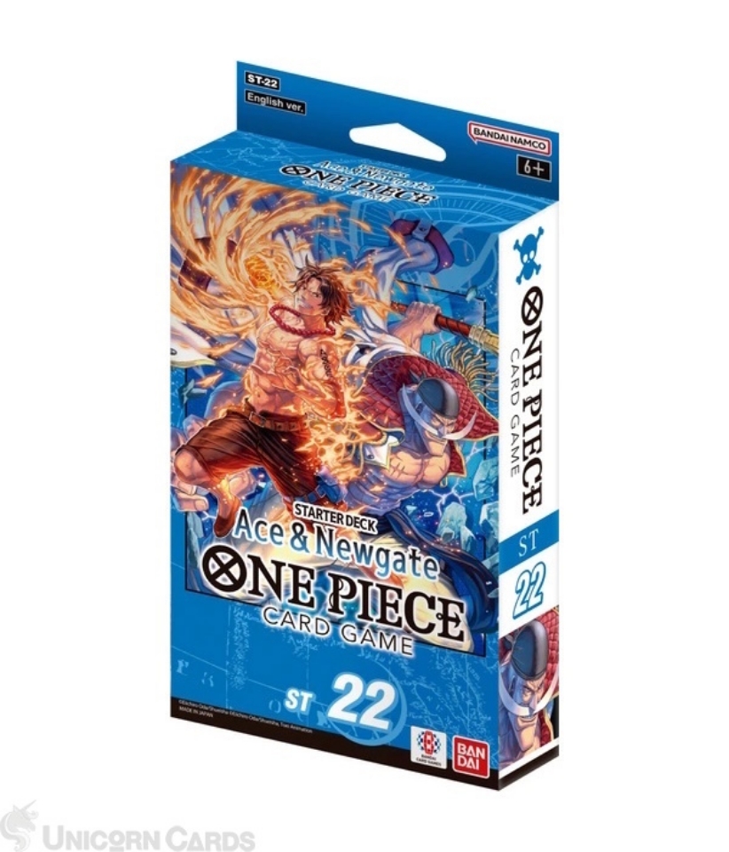 One Piece Card Game: Starter Deck- Ace & Newgate - [ST22