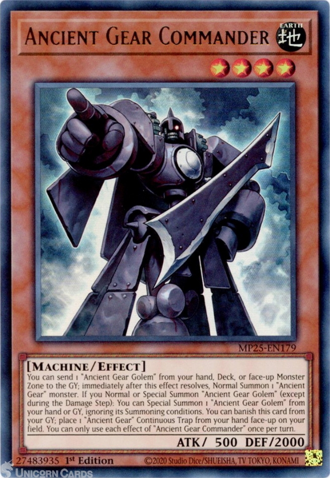 yugioh ancient gear cards Ancient Gear Fusion [LED2-EN032] Ultra Rare – TokenMTG main image 1