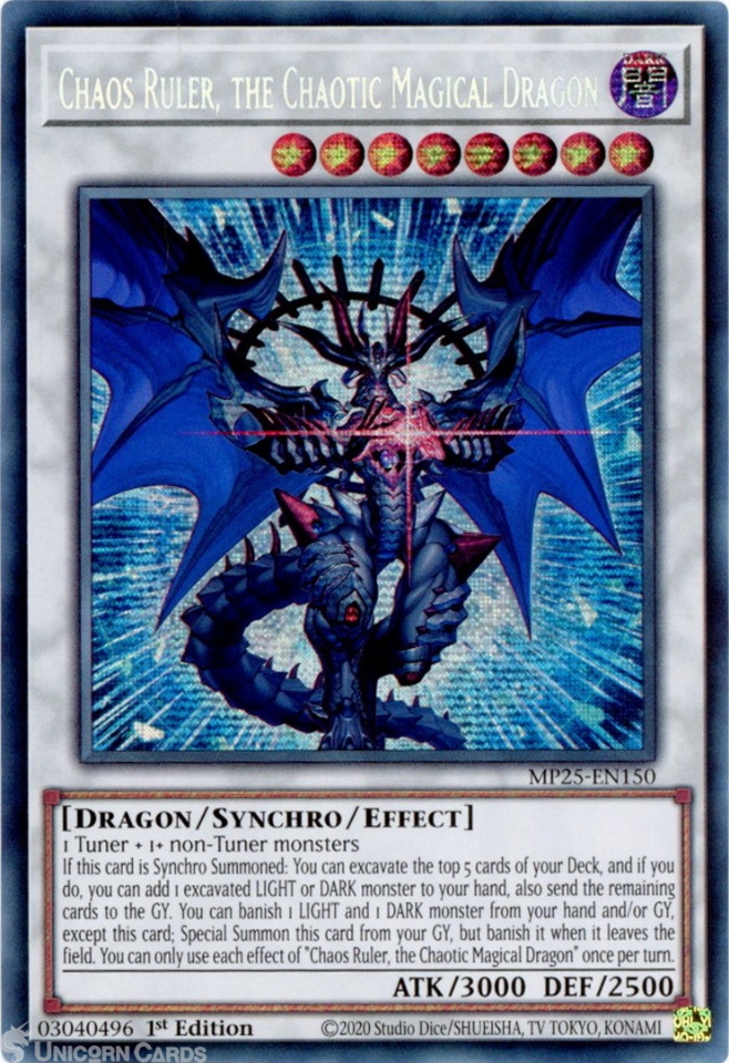 MP25-EN150 Chaos Ruler, the Chaotic Magical Dragon : Prismatic