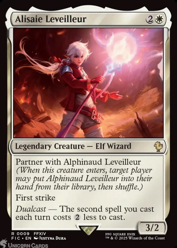 Alisaie Leveilleur : Mint MTG Card : Final Fantasy Commander Decks ...