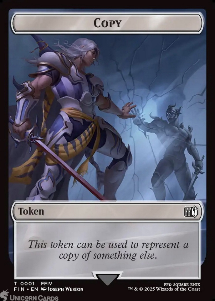 mtg card sorting tray Eldrazi Angel // Copy Double-Sided Token [Modern Horizons 3 Commander main image 1