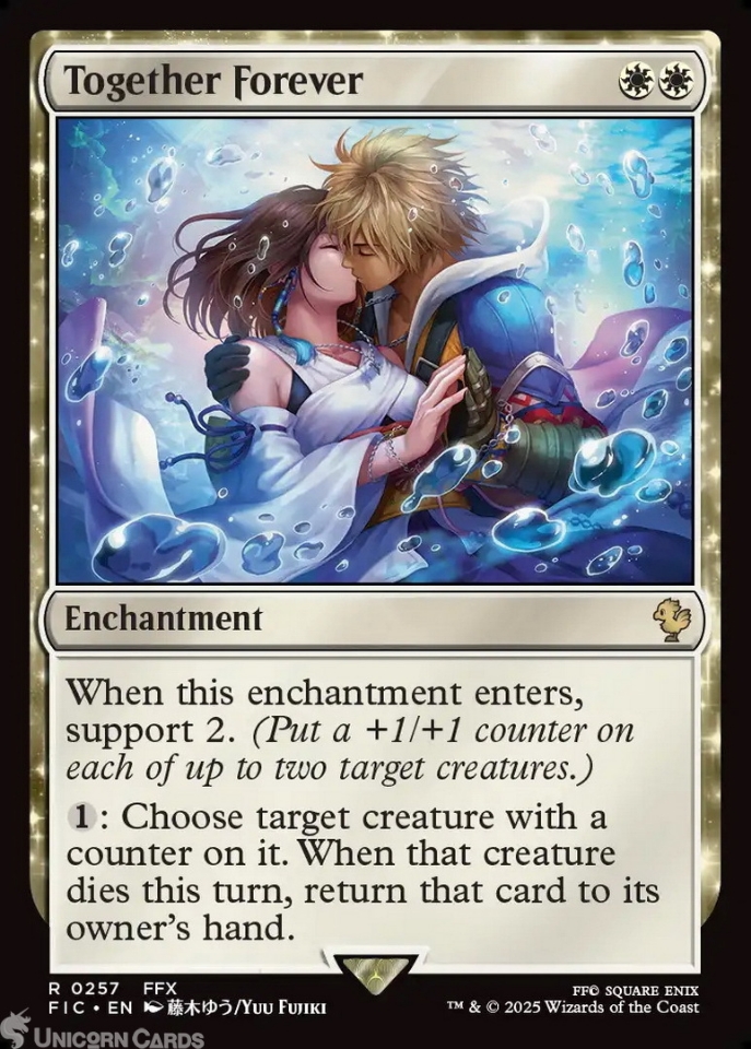 Together Forever : Mint MTG Card : Final Fantasy Commander Decks:: Unicorn  Cards - YuGiOh!, Pokemon, Digimon and MTG TCG Cards for Players and  Collectors.