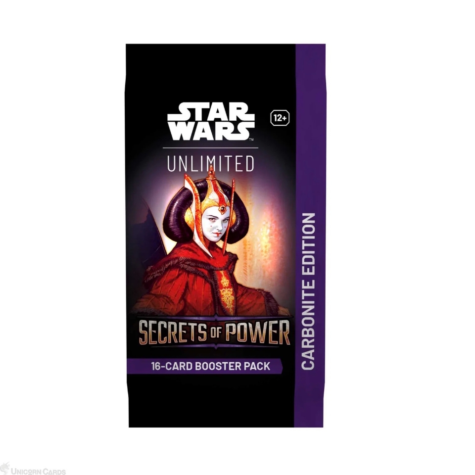 Star Wars: Unlimited - Secrets of Power Carbonite Booster Pack x1 ...