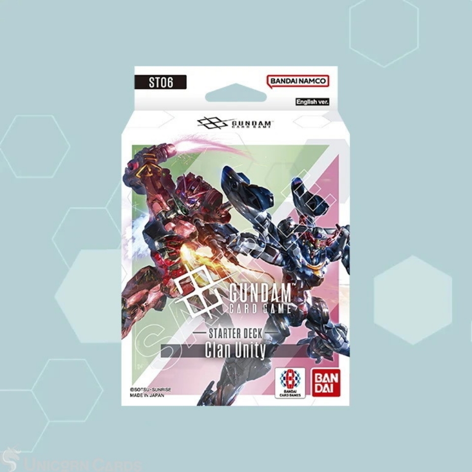 Gundam Card Game: Clan Unity Starter Deck Display [ST06]:: Unicorn ...