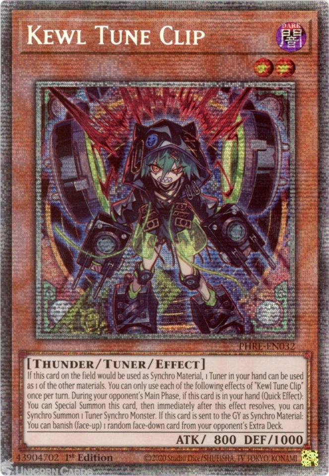 PHRE-EN032 Kewl Tune Clip : Starlight Rare 1st Edition Mint YuGiOh