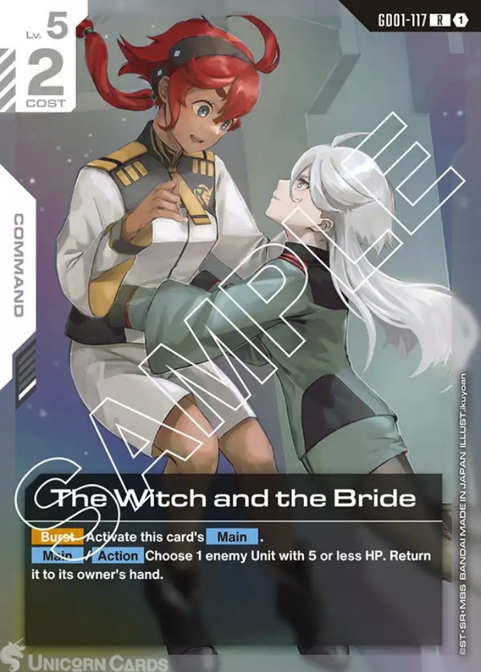 PSA10 GUNDAM GD01 JP #117 魔女と花嫁5591 0236871_gd01-117-the-witch-and
