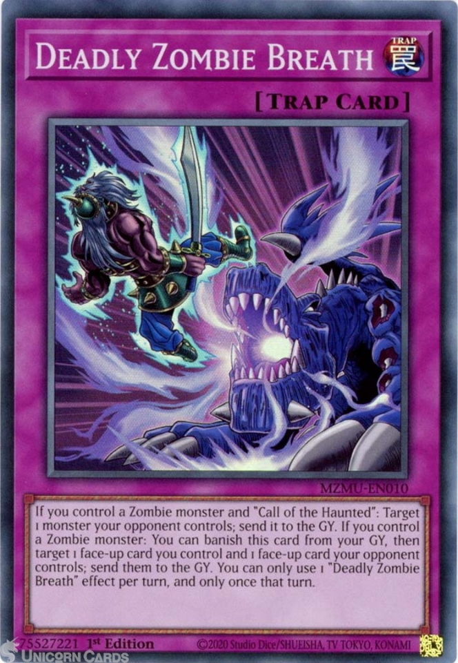 strongest zombie yugioh card Yu-Gi-Oh! - Master (SDZW-EN016) - Structure Deck Zombie World - 1st Edition Zombie Horde Card type Yu-Gi-Oh: Revisiting the Undead –