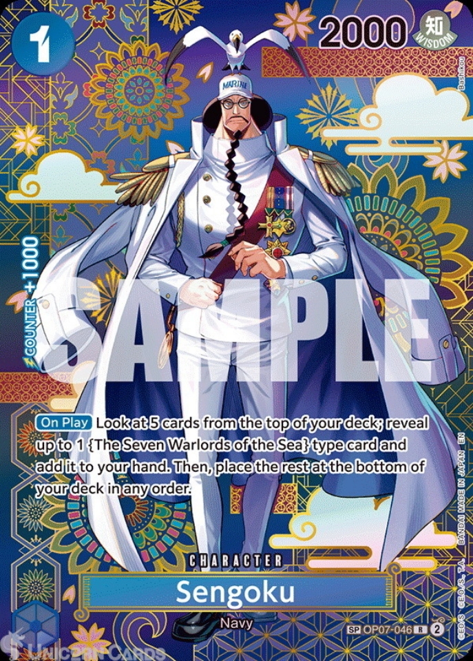 OP07-046 Sengoku : Rare SP Special Card English One Piece TCG Card