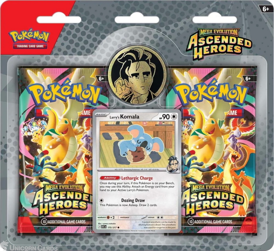 Pokemon TCG: Mega Evolution - Ascended Heroes - Collection - Larry