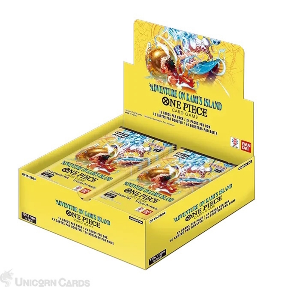 ONE PIECE CARD GAME OP-15 テープ付き One Piece Card Game: [OP15] Booster Display Box:: Unicorn Cards