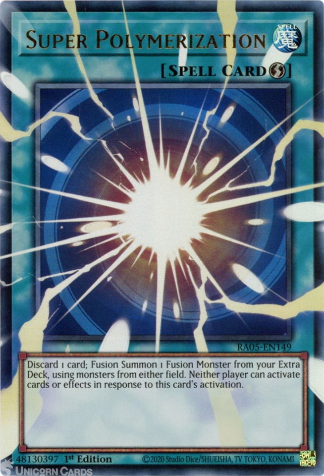 RA05-EN149 Super Polymerization (Extended Art) : Ultra Rare 1st