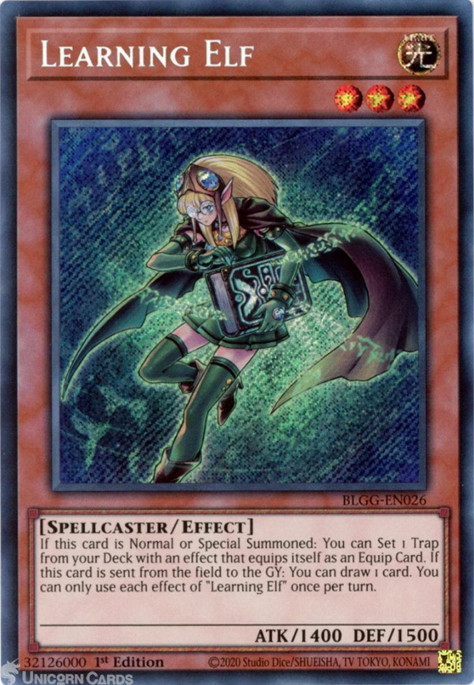 elf deck yugioh EDH - Custom Built - Elite - MTG - Commander Single Cards BLGG-EN026 Learning Elf : Secret